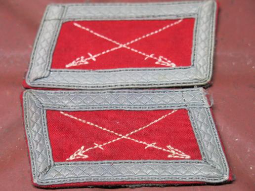 German Kosaken Kragenspiegel Cossacks Collar Patches Mint Rare Pair. (10)
