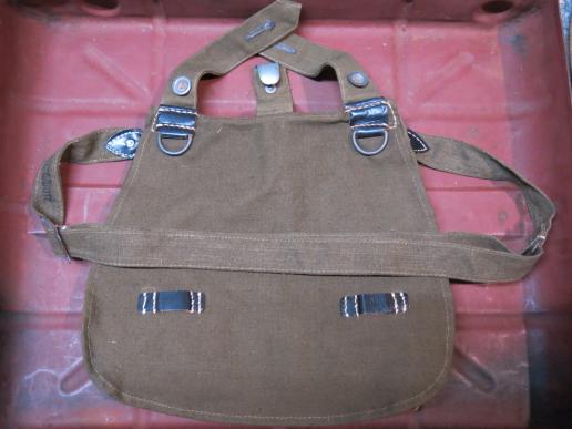 German Wehrmacht M31 Brotbeutel Breadbag Mid War RBNr Marked And MIIIIIIIII-