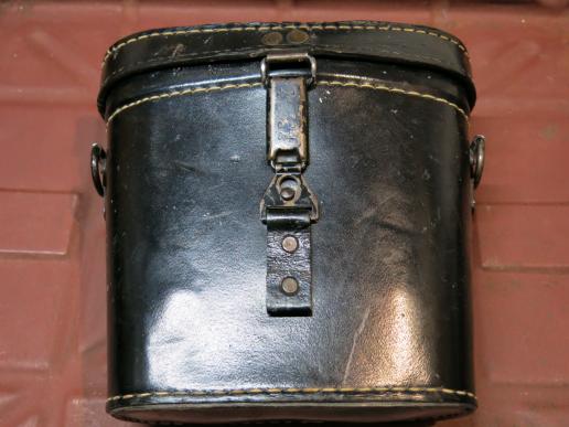 German Wehrmacht 10x50, 7x50 Binoculars Ersatz Leather, (Presstoff), Case 1944.