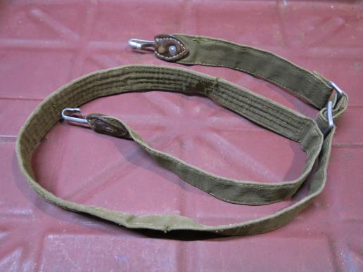 German Wehrmacht M31 Brotbeutel Breadbag Early War Reinforced Strap Used.