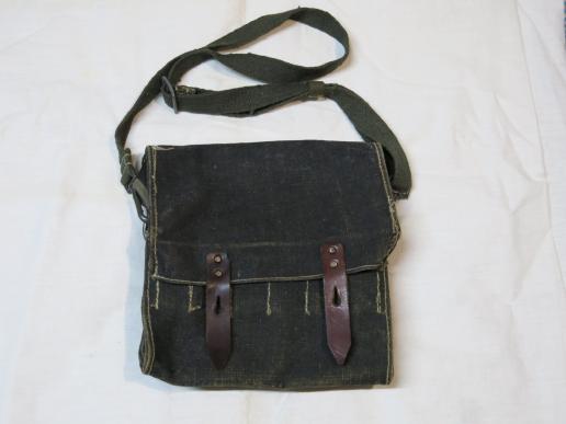 German Wehrmacht Luftwaffe Flare Pouch Blue Canvas 1942 Extra Rare.