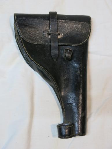 German Wehrmacht Leuchtpistole Flare Gun Holster bdq 1941 Still Sewn Flap Rare.