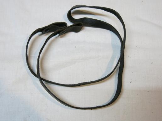 German Wehrmacht Heavy Binoculars Neck Strap Complete.