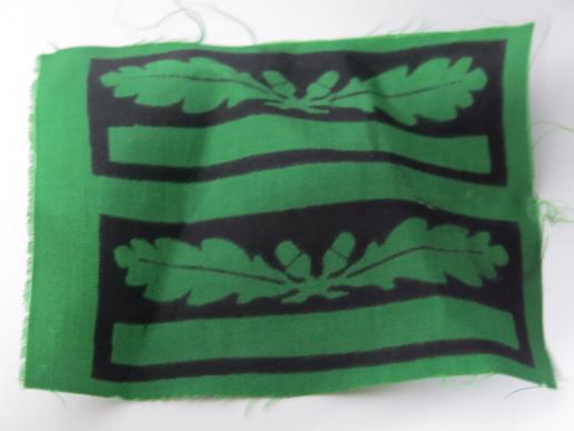 German Wehrmacht/Waffen SS Rangabzeichen Für Die Tarn Uniform Combat Grades For Camouflage Uniform And Shirts. (4)