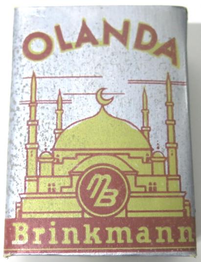 German Wehrmacht Tabak Olanda Brinkmann Unopened Package.