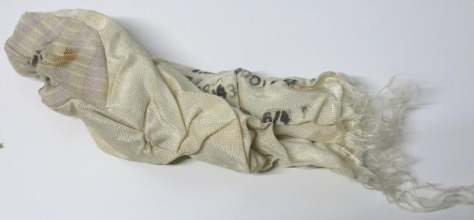 German Wehrmacht 7,5 cm KwK.42 StuK.42 12.8.1943 Powder Sack Empty.