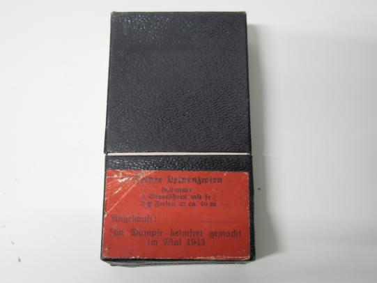 German Wehrmacht Dampfe Keimfrei Feiner Leinenzwirn Complete Set.