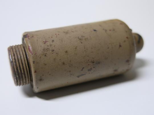 German Wehrmacht T.Mi.Z.42 Tellermine Z42 Fuze 1943 Marked Nice In Sand Colour, Inert.