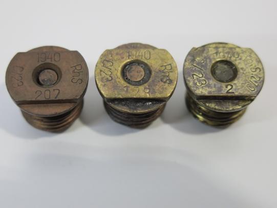 German Wehrmacht C/23 Electrical Primer For KWK Rounds, Tank Rounds 1940, Inert.