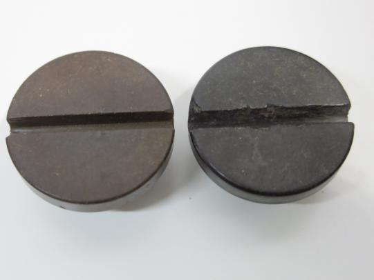 Dutch WWII Eihandgranaat No.1 Base Plug Bakelite, Inert.