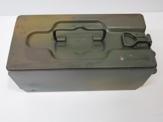 German 2 cm Flak Metal Box For Tools BSW 1938 With Reichswehr Camo!!!!