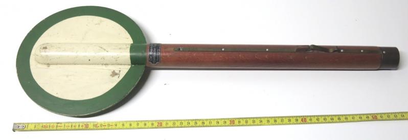 German Wehrmacht Feldgendarmerie Police Elektrischer Signalstab Stop And Go Hand Raquet With Light 1940.