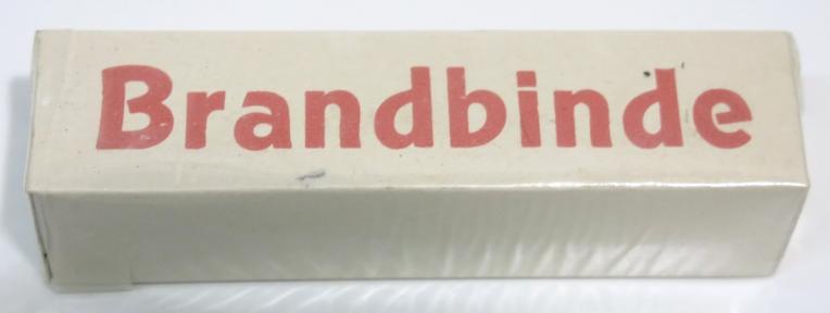 German Wehrmacht Medical Brandbinde In Package 1938 Still Sealed.