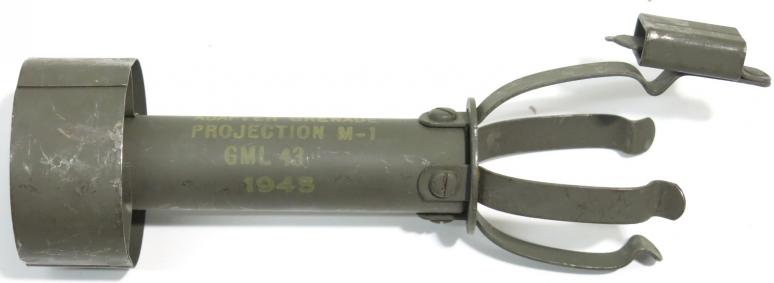 USA WWII Adapter Grenade Projection M1 1945 Dated, HARD To Find, Inert.