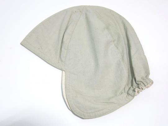 German Luftwaffe Reversible Mouse Grey-White Under Helmet Head Cover MINT Size 58.