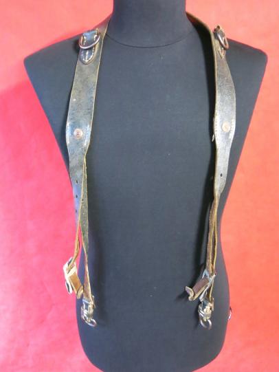 German Wehrmacht Koppeltraggestell Y-Straps Mid-Late War Extremelly Nice Ones.