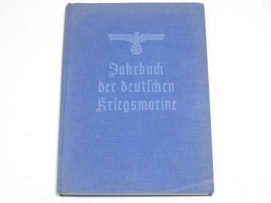 German Kriegsmarine Book Jahrbuch Der Deutschen Kriegsmarine 1938