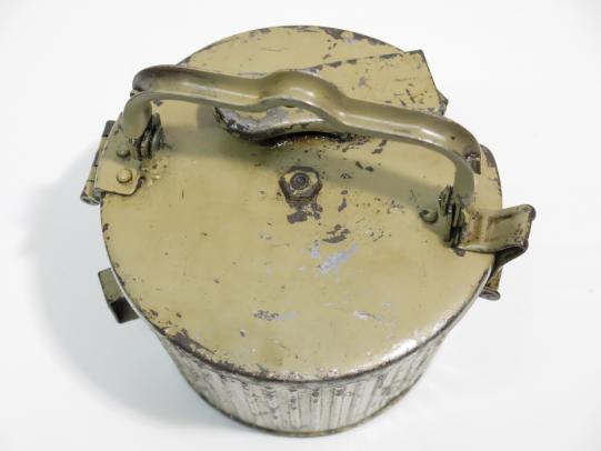German Wehrmacht Gurttrommel MG34, MG42 Drum Magazine In Original Afrika Korps Sand Colour hqu 41.