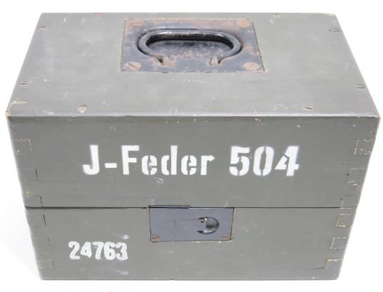 German Wehrmacht J-Feder 504 Time Fuze, MINT In Box, Untouched Set, Inert, Part I Of II.