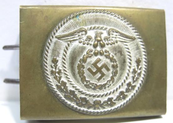 German SA, (SturmAbteilung), EM Brass Belt Buckle NSDAP Protective Guards.