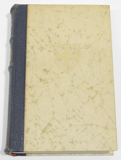Mein Kampf Wedding Edition 1939 With Golden Top And Cover Shield Good Condition No Case.