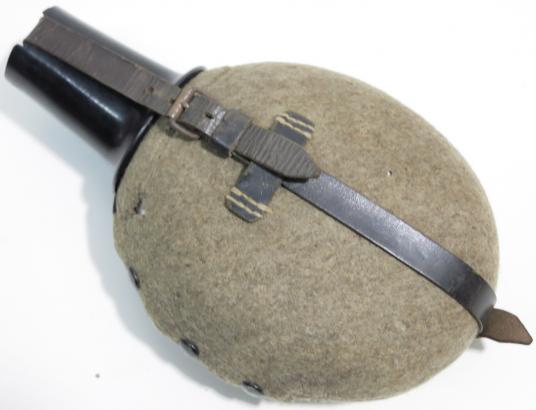 German Wehrmacht Feldflasche M31 Canteen 1 Liter variant For Gebirgsjäger Or Medical G&CL 43.