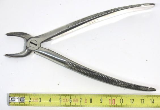 German Wehrmacht French Captured Interesting Dentist Tool, Don´t Know If For Humans Or For Animals.... Or For Both?.