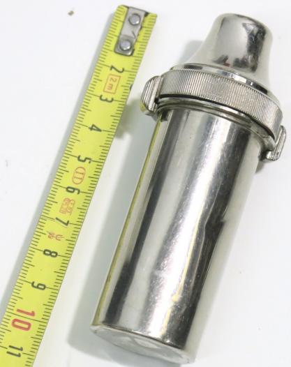 German Wehrmacht Complete 1cc Glass Spritze Syringe In Original Transport Steel Tube With Needles, Hard To Find.