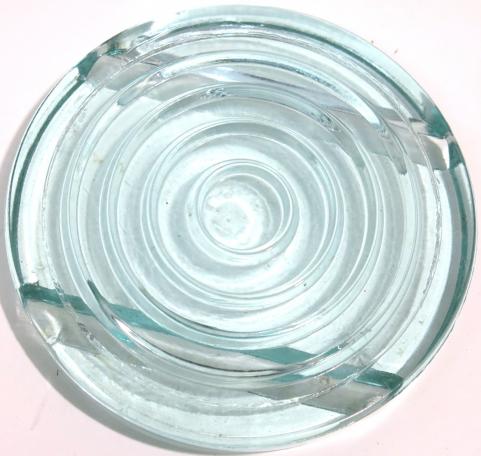 German Wehrmacht Blue Pressure Plate For Glasmine 43 Two Dots Marked.