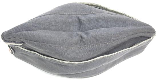 German Luftwaffe Officer Feldmütze Side Cap In Blue Gabardine Size 58. (30)