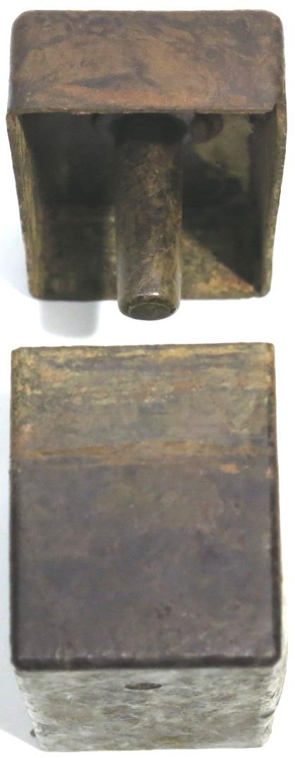 German Wehrmacht Sprengkörper 28 Bakelite Explosive Block, Empty And Inert.