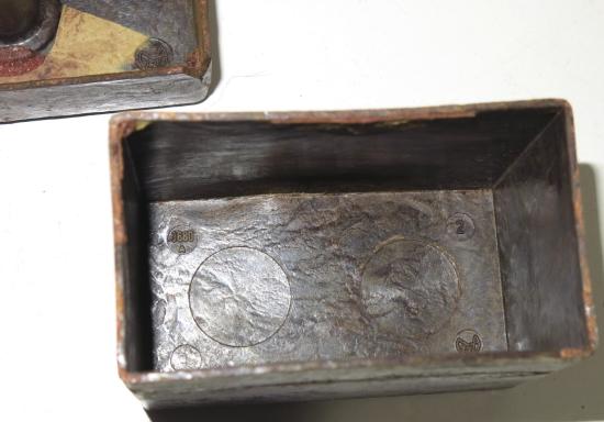 German Wehrmacht Sprengkörper 28 Bakelite Explosive Block, Empty And Inert.