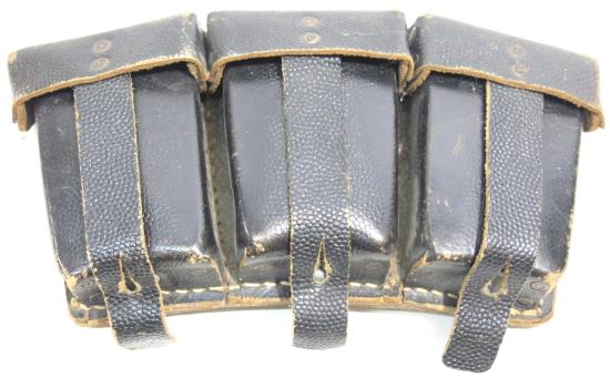 German Kriegsmarine K98 Patronentaschen Ammo Pouch Near Mint, 1945 Dated!!!!!! Hard To Find Or Even 