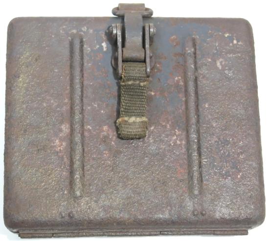 German Wehrmacht 8 cm schwere Granatwerfer 34, (8 cm s. Gr. W. 34), 8 cm Mortar Tools And Sparte Parts Box.... With Contents!!!!!!!