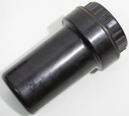 German Luftwaffe ELAZ Electrische Aufschlag Zünder Electrical Impact Fuze Series Bakelite Pot 2L ajs 1941 Matching Parts And With The Impossible To Find Cardboard Washer In Place.