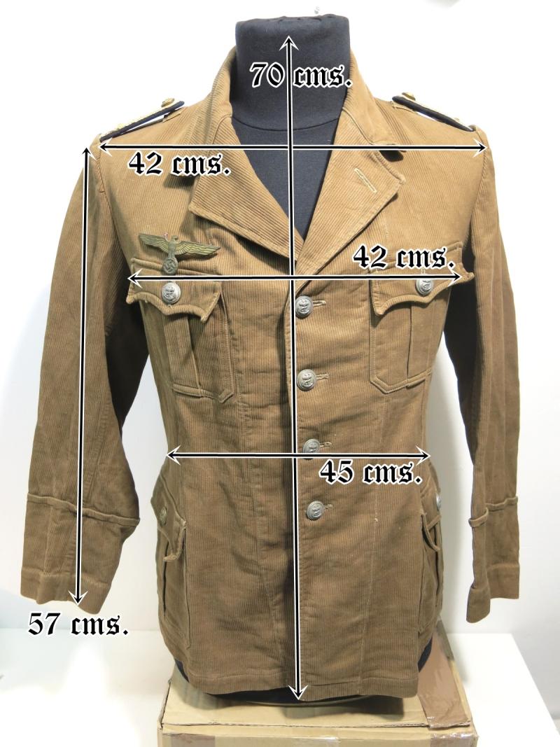 German Kriegsmarine Feldbluse Deutsches Afrika Korps/Tropical Jacket Medical Officer Wonderful, Part I Of II.