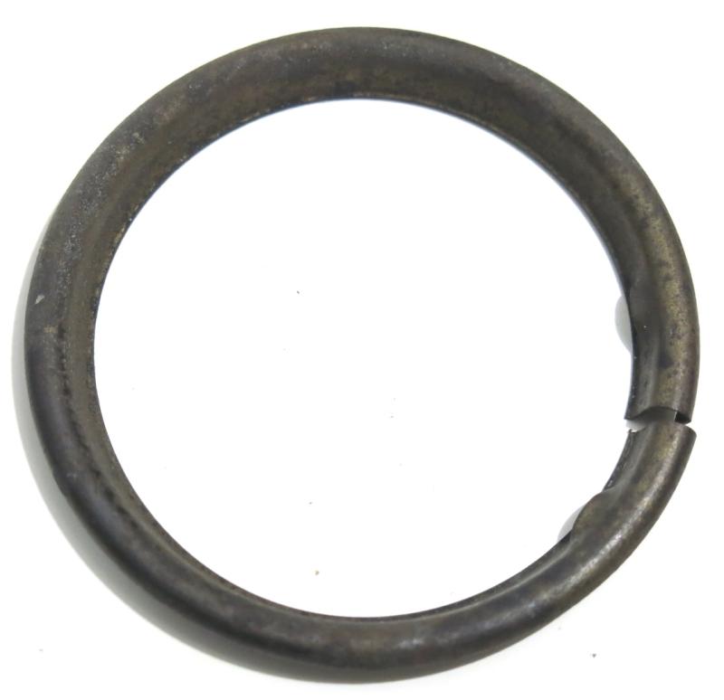 German Wehrmacht GM30 GM38 Gas Mask Removable Lenses Keeper Ring, Inside Mask.