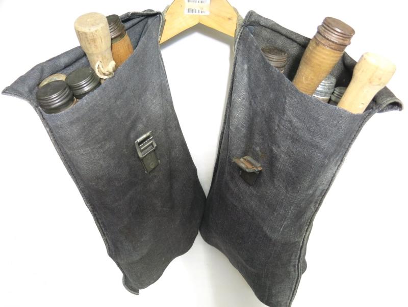 German Wehrmacht K98 Gewehr Granaten Rifle Grenades Carrying Bag Mid War Version LUX.