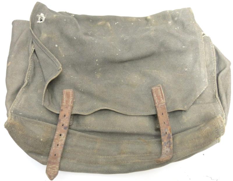German Wehrmacht Zeltbahn & Tent Poles Transport Sack 1941.