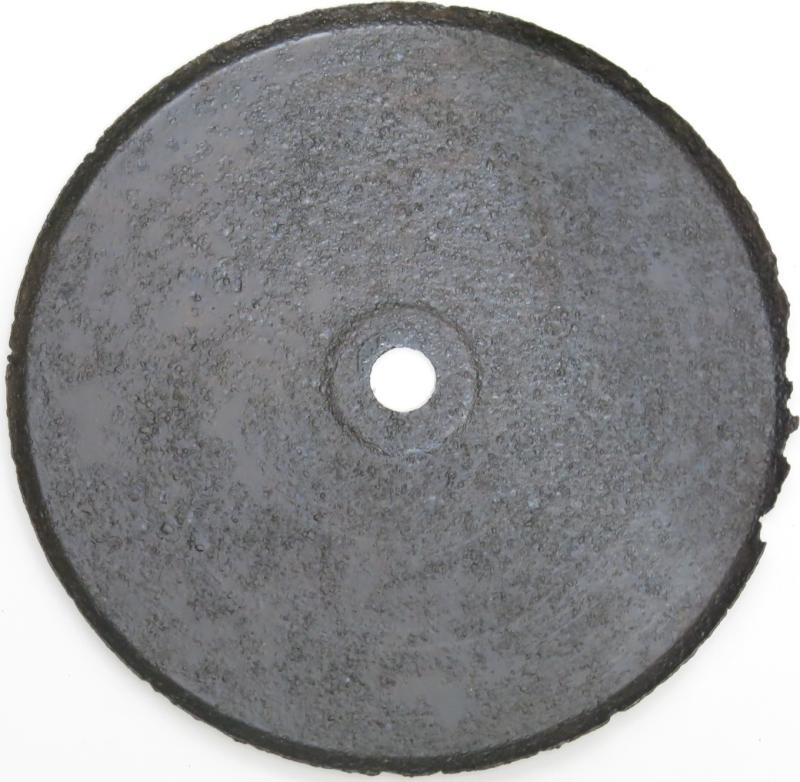 German Wehrmacht Steel Fuze Plate For Glasmine 43, Rare.