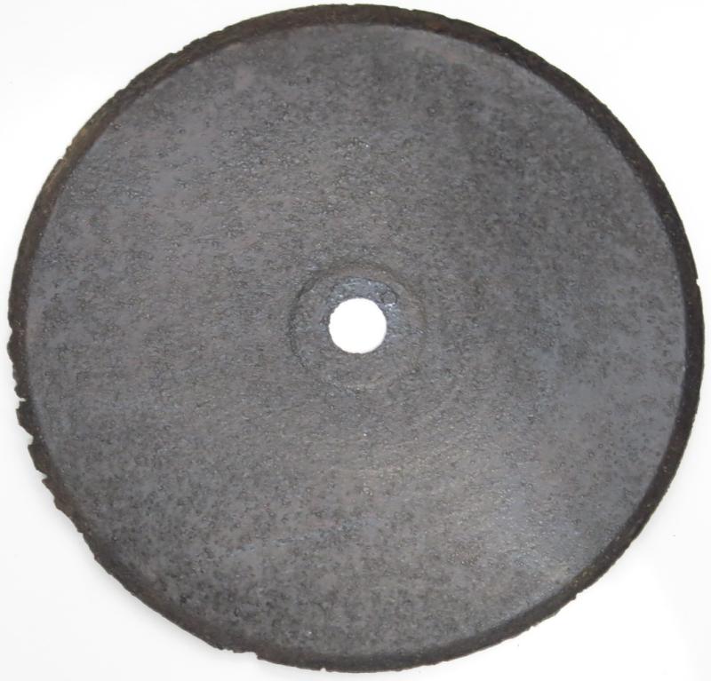 German Wehrmacht Steel Fuze Plate For Glasmine 43, Rare.