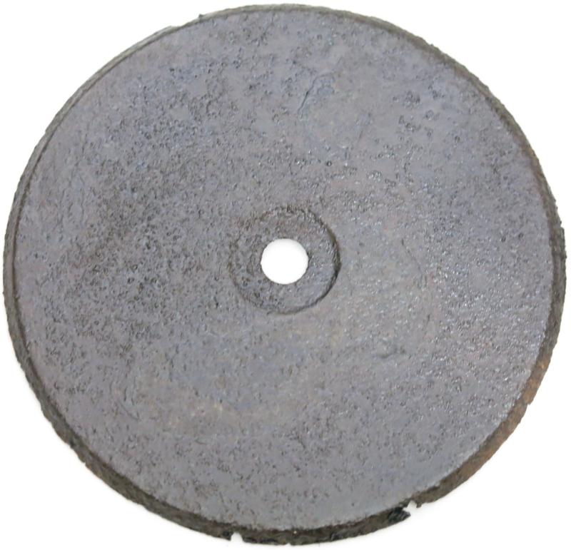 German Wehrmacht Steel Fuze Plate For Glasmine 43, Rare.