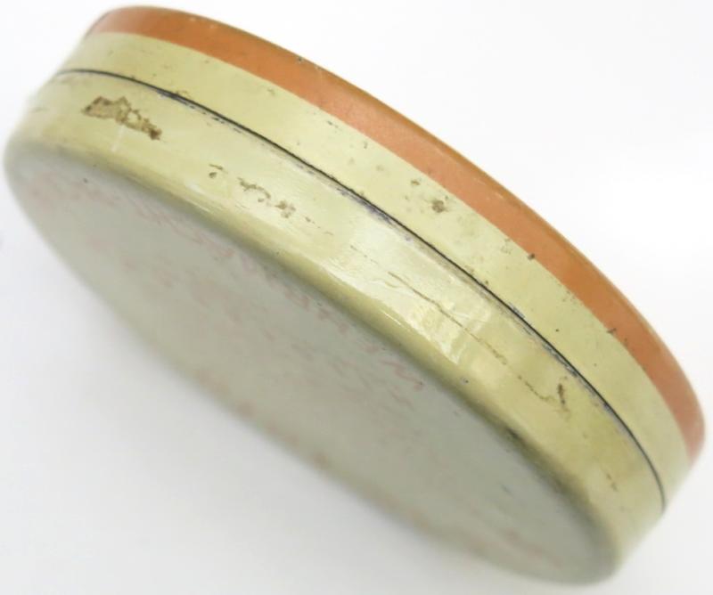 German Wehrmacht Scho-Ka-Kola Empty Tin 1938 Excellent Condition.