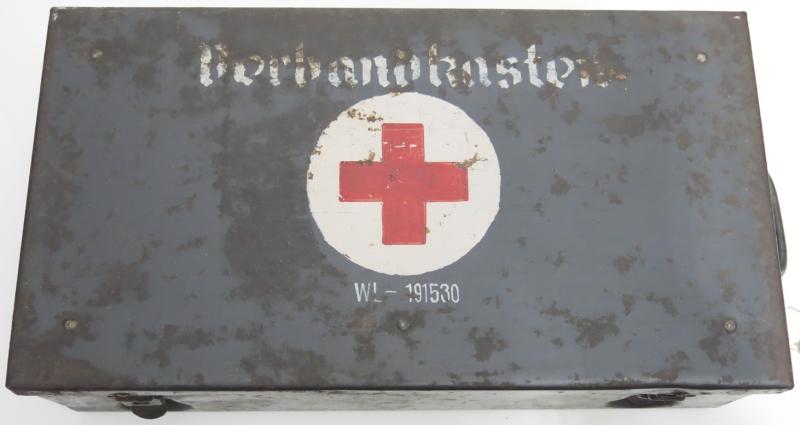 German Luftwaffe Verbandkasten Vehicle Numbered WL-191530, Super.