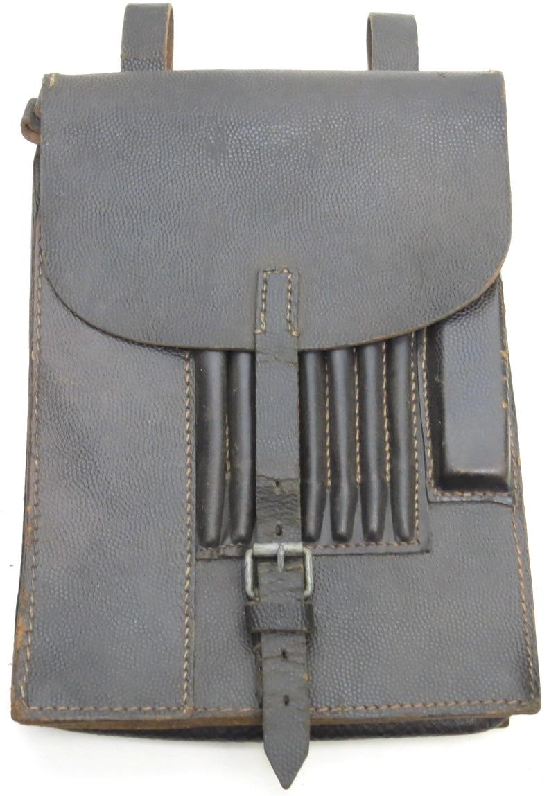 German Wehrmacht Meldekartentasche M35 Map Case Late War RBNr Numbered With A Wonderful 