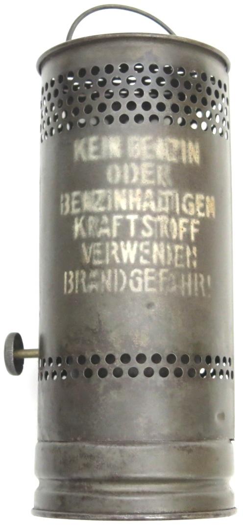 German Wehrmacht Petroleumkocher Field Stove 1942 Dated Near Mint.
