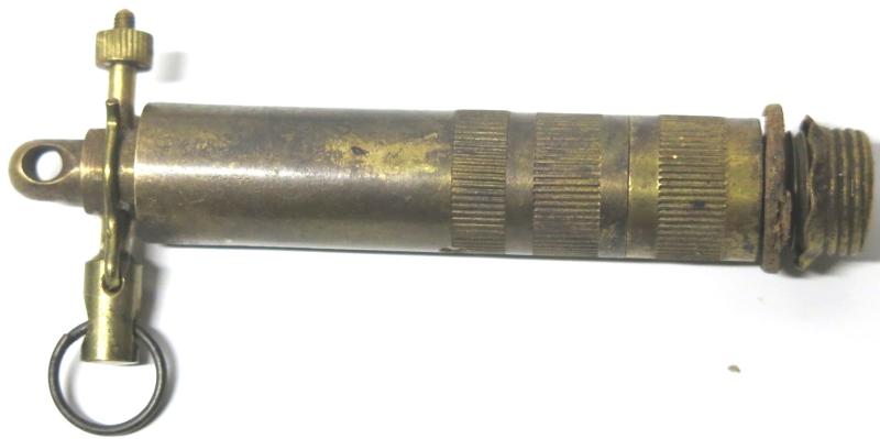 German Wehrmacht Zug-Zünder 35 ZZ35 Brass Fuze gcy-41 Complete And Inert.