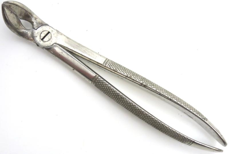 German Wehrmacht Zahn Besteck Tooth Removal Pliers From Lazarette Truppebesteck.