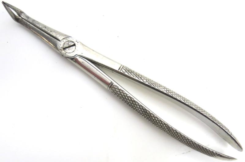 German Wehrmacht Zahn Besteck Tooth Removal Pliers From Lazarette Truppebesteck.