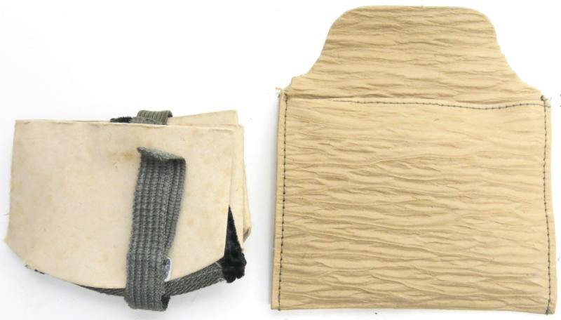 German Wehrmacht Augenschützer 42 Mit Trageumschlag Dust/Sun Protection Goggles In Envelop Unused, Unmarked.